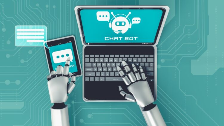 Conversational Companions: The Rise of Chatbots and the Transformation of Customer Service 52 Optimized ai robot using computer chat with customer concept chat bot 2