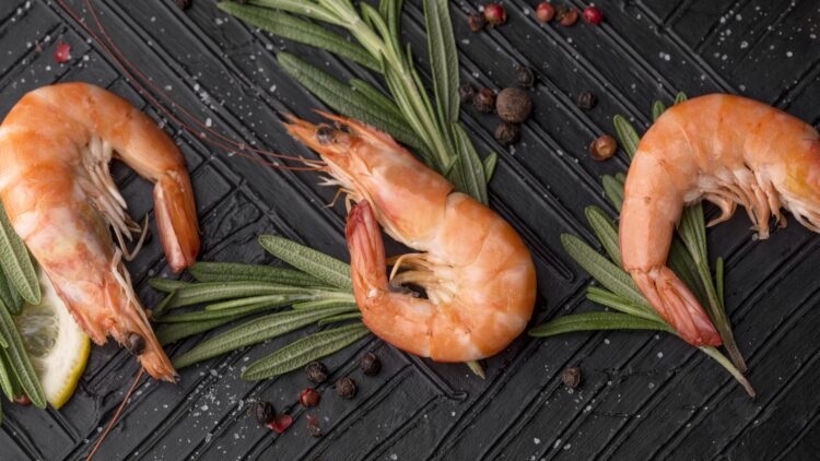 Harnessing the Healing Power of Shrimp: A Comprehensive Guide to Shrimp-Based Alternative Medicine and Health Supplements 51 fresh seafood shrimp top view