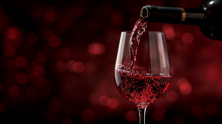 Uncorking Joy: A Guide to the Best Wine Clubs for Enthusiasts 55 red wine poured into glass stylized illustration